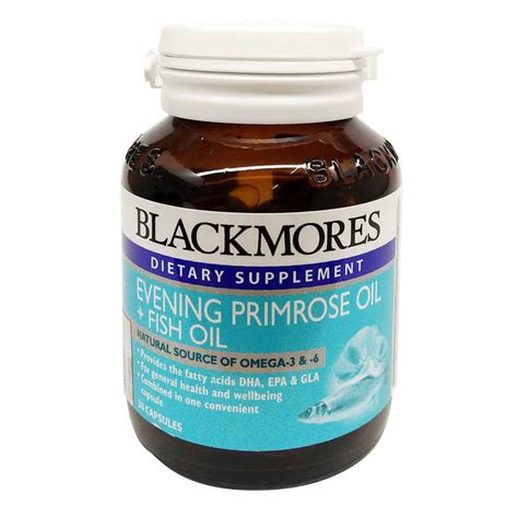 Blackmores omega cardiwell fish oil (odo. Blackmores Evening Primrose Oil + Fish Oil (30's) | Shopee ...