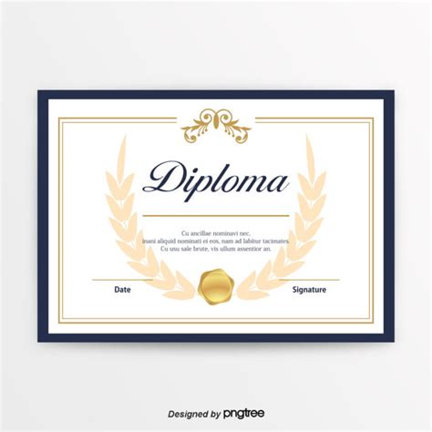 Certificado De Graduación Original Descarga Gratuita De Plantilla En