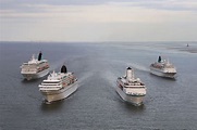 Flottentreffen: Alle Phoenix Schiffe in Bremerhaven an der Pier ...