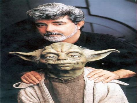 George Lucas And Yoda Action Directors Entertainment Usa Hd