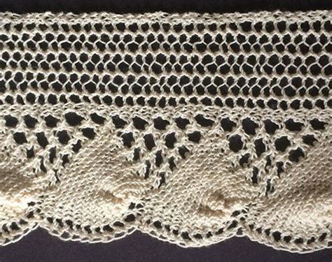 Sea Shell Lace From The Ladies Guide To Elegant Lace Patterns 1884