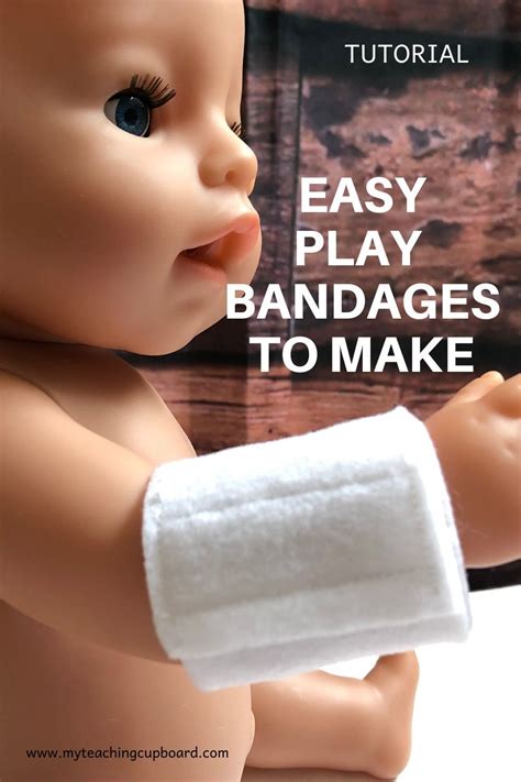 Diy Play Bandages — My Teaching Cupboard Doctor Play Set Kids Doctor