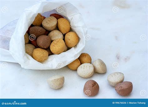 Dry Dog Food In A White Paper Bag Stock Photo Image Of Animal
