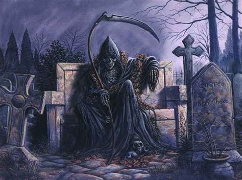 Dark Angel Of 666 Envie Esta Mensagem Grim Reaper Reaper Dont