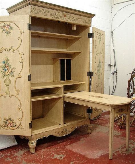 This product also includes some removable drawers. French armoire turned sewing cabinet | Storage Projects