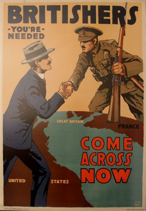 Original Vintage Posters War Posters Britishers Youre Needed Wwi