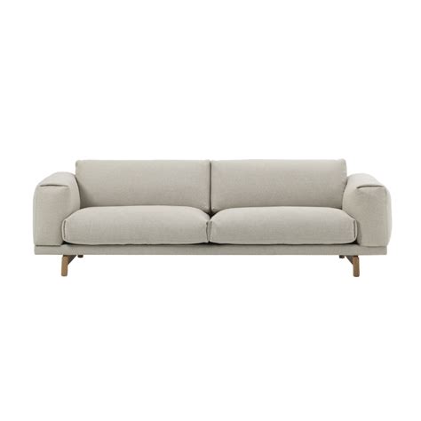 Filling is cold foam and feather. Muuto Rest Sofa 2 seater - NORDIC NEW