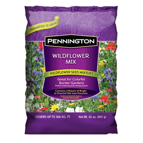 Wildflower Garden Wildflower Seed Mix Pennington