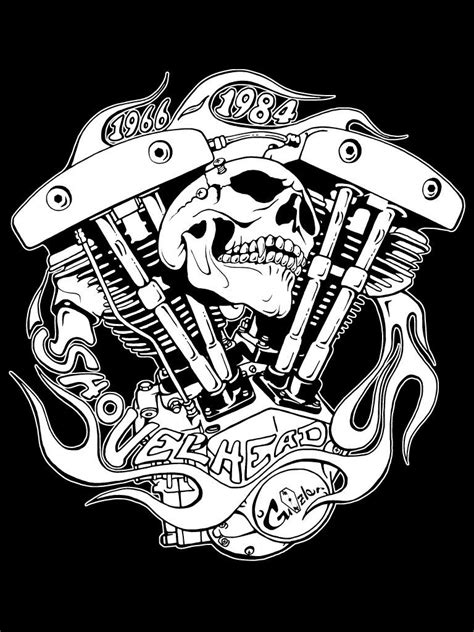 Originaldesign Harley Tattoos Biker Tattoos Biker Art