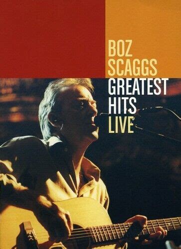Boz Scaggs Greatest Hits Live New Dvd Digipack Packaging Ebay