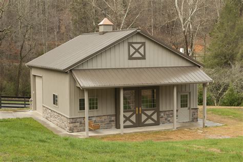 Small Pole Barn House Plans