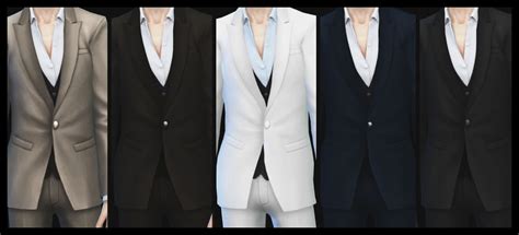 Azentase Male Suit Full Body Ea Mesh Edited By Me 5 Colors Only For