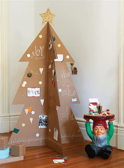 How To Make A Modern Cardboard Christmas Tree Chatelaine