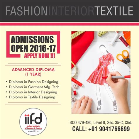 Admission Open For Fashion Designing Courses Limited Seats Available