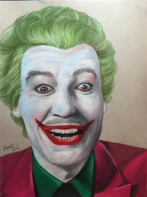 Cesar Romero Joker By Evanartt On Deviantart