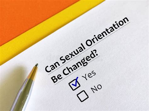 questionnaire about sexual orientation stock image image of gender problems 209731211