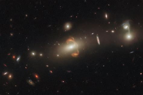 Hubble Telescope Captures Spectacular Image Of Gravitational Lensed