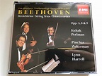 Beethoven: String Trios Opp. 3, 8 & 9 - Itzhak Perlman, Pinchas ...
