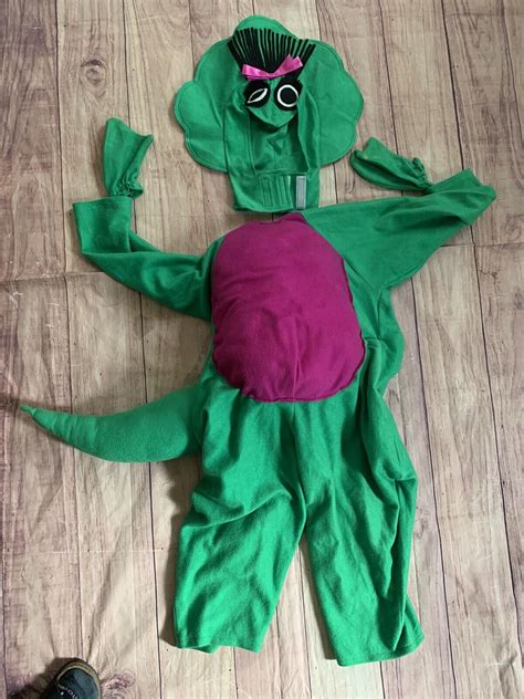 Vintage Barney And Friends Baby Bop Halloween Costume 4t Gem