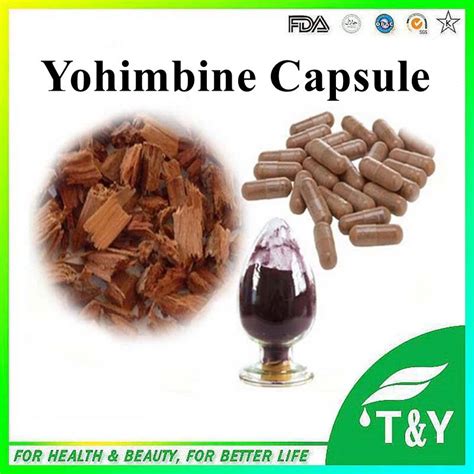 Sex Product Yohimbe Bark Extract For Manyohimbe Capsule 500mg900pcs
