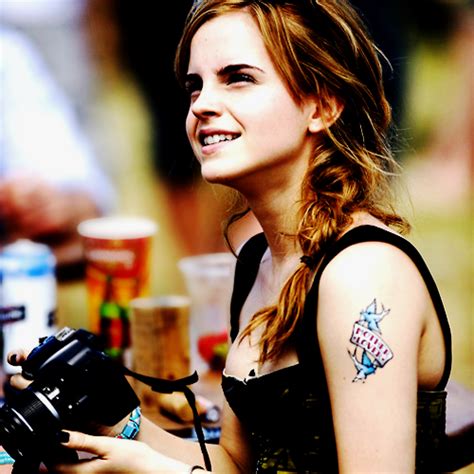 Onfolip Emma Watson Tattoo Images 2012