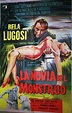 "NOVIA DEL MONSTRUO, LA" MOVIE POSTER - "BRIDE OF THE MONSTER" MOVIE POSTER