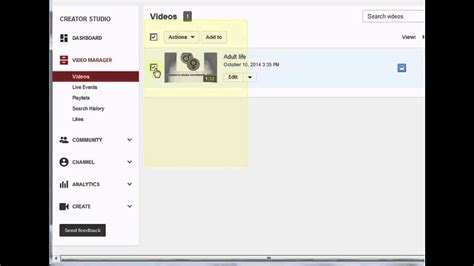 6 Youtube Video Manager Youtube