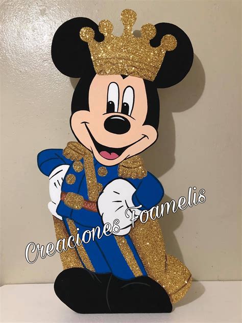Mickey Prince Royal Piñata De Mickey Mouse Cumpleaños De Mickey