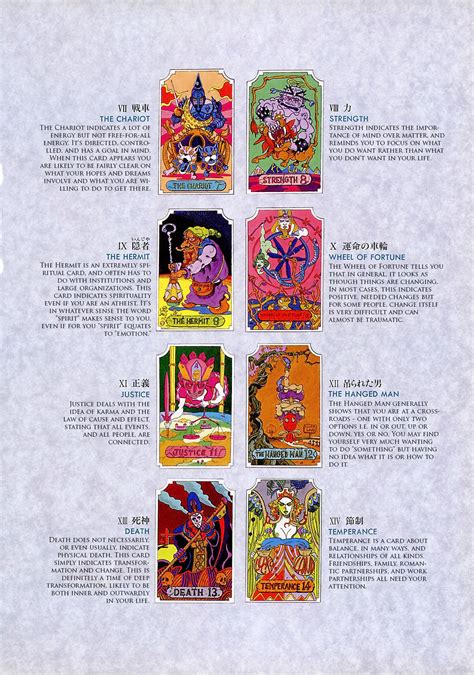 There are 12 jojo tarot cards for sale on etsy, and they cost 32,55 $ on average. my stuff The World jojo's bizarre adventure jjba TAROT CARDS stardust crusaders the fool Star ...