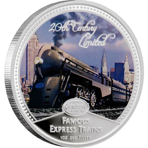 Famous Express Trains 2010 Four Silver Coin Set