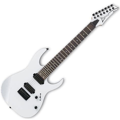 Disc Ibanez Rg7421 7 String Electric Guitar White At Gear4music