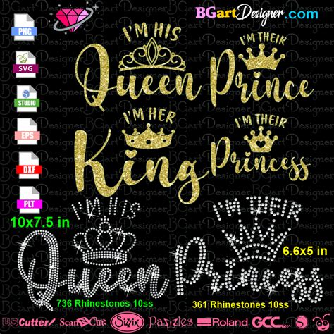→ Free Queen King Prince Princess Svg Cut File Best Free Svg