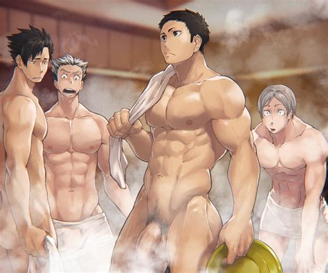 Daichi S Locker Room Peepshow Haikyu Hentai Porno Xxx Gays Com