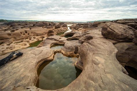 Sam Phan Bok Grand Canyon Ubon Ratchathani Thailand Stock Photo