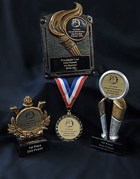 School Trophies For Students Presentation Solutions