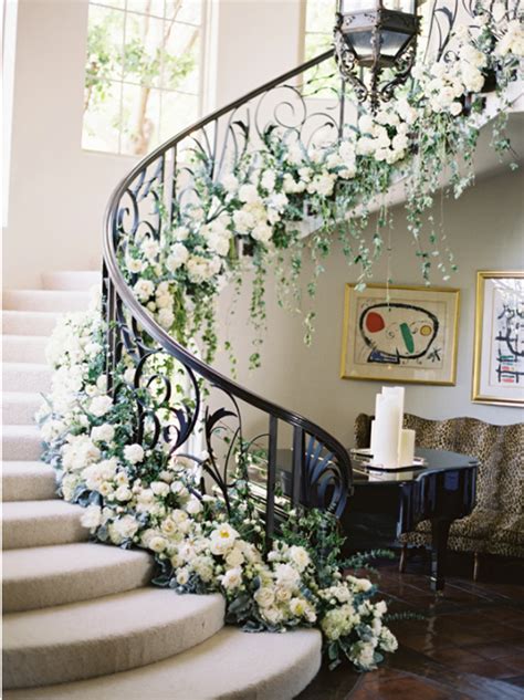 If The Venue Has A Staircase Decorate It With A Garland