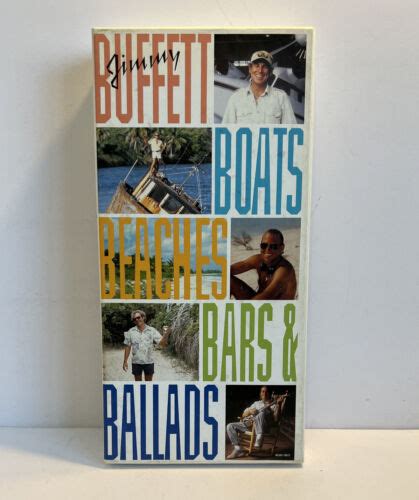 Jimmy Buffett Boats Beaches Bars And Ballads 4 Cd Box Set 1992 Usa Complete Nm Values Mavin
