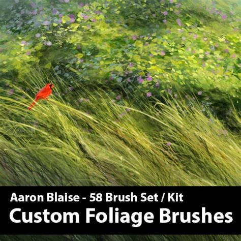 Custom Photoshop Brushes Tree And Foliage Brush Set