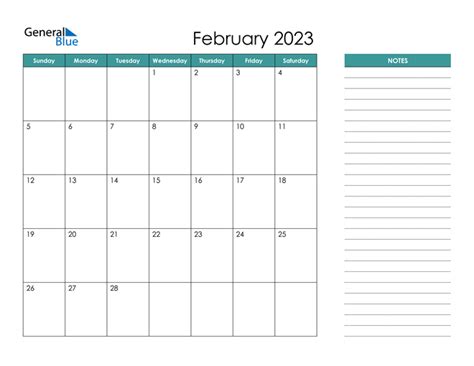 2043 Calendar Pdf Word Excel Simple Blue 2023 Calendar 2909090 Vector