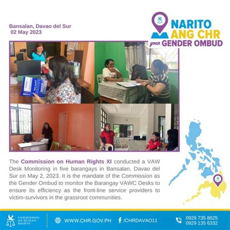 Chr Philippines On Twitter Naritoangchr Chr Xi Conducted A Vaw Desk