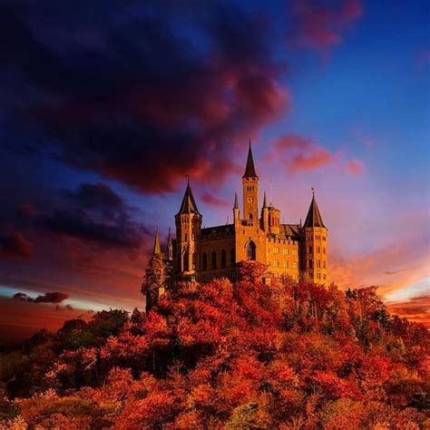 Hohenzollen Castle Black Forest Stuttgart Germany Click Here To Follow Earth Pics For