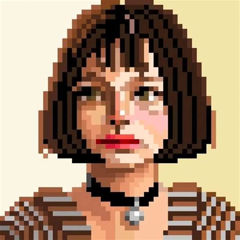 Pixel Art Portraits By Hatayosi Inspiration Grid Pixel Art Easy