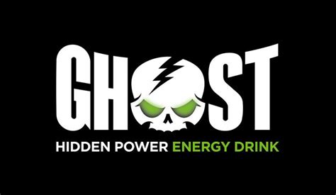 Ghost Energy Drink Logotype Energy Drinks Power Energy Energy