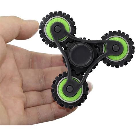 Newest Hand Spinner Wheel Gear Tri Hand Fidget Spinner Fidget Toy