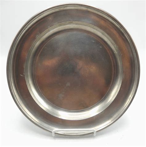 Pewter Dish By William Calder Wolf Pewter