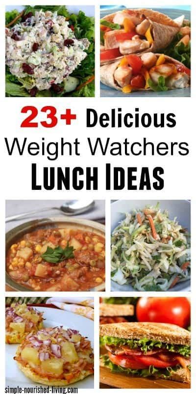 Healthy Lunch Ideas For Weight Loss Weight Watchers Recipes