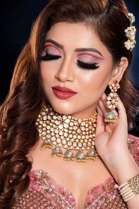 Manisha Gandhi Makeup Bridal Makeover In Delhi Gorgeous Bridal Makeup