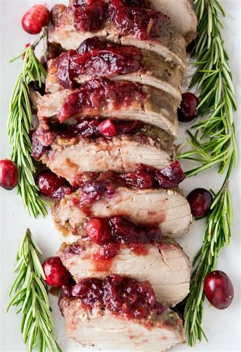 Pj's slow cooker pork loin. Slow Cooker Cranberry Rosemary Pork Renderloin | Recipe in 2020 | Rosemary pork tenderloin, Pork ...
