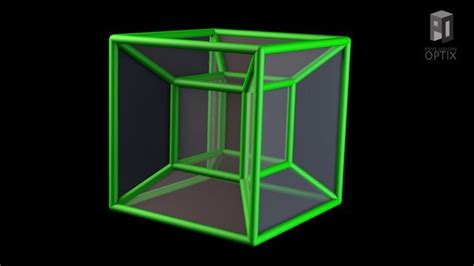 Tesseract Hypercube Cube Dimensions 4d Cube 3d Printed Products Science