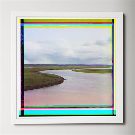 Allmodern Color Negative Landscapes Picture Frame Print Wayfair